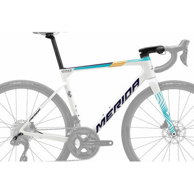 Rám SCULTURA 6000 perleťovo biely/modrý(Team)