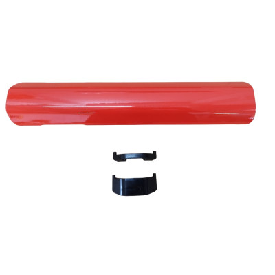 kryt batérie BMZ V10 s držiakmi RED (607313,607312) MY22