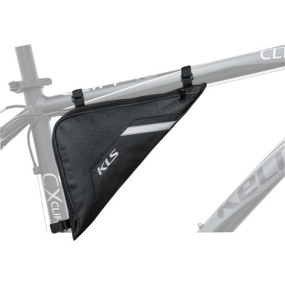 Brašna rámová KLS TRIANGLE, large, black