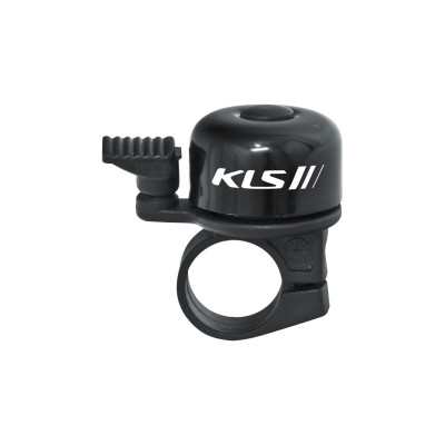 Bicyklový Zvonček KLS BANG 10 - čierny (OEM balenie)