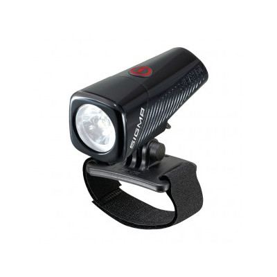 LED-svetlo na helmu Sigma Buster 150 HL cerná, universální držák