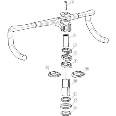 Sada podložiek a ložísk pre kokpit TEAM SL 1P