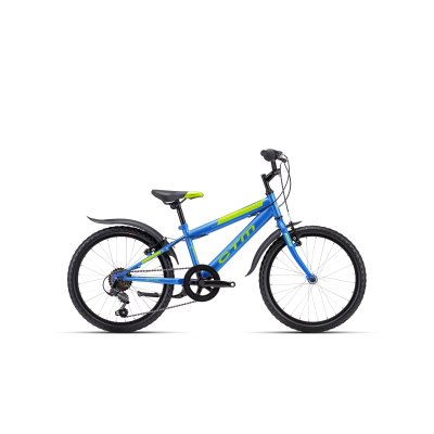 SCOOBY 1.0 - matná modrá perleť / zelená 11"