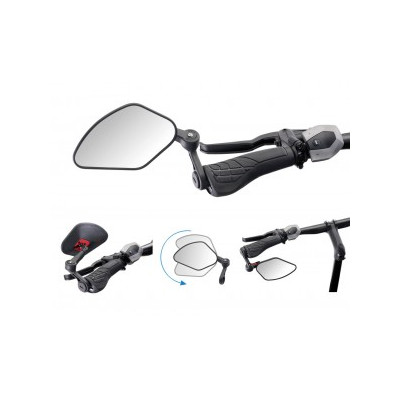 Zrcátko na kolo Krampe KF Sport Typ B levé, vnitrní svorka cerná