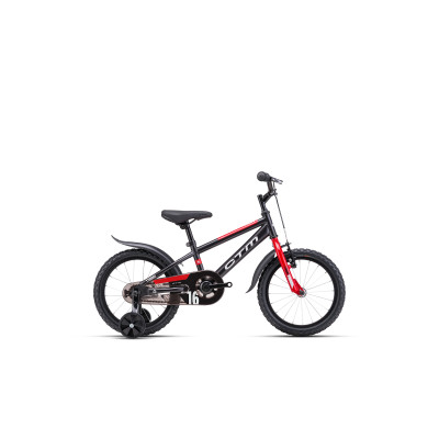 TOMMY - matná čierna / červená 8