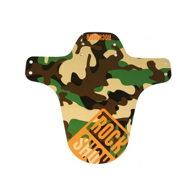 Blatník MTB RockShox maskácová,Logo oranžové, The Justin Frey