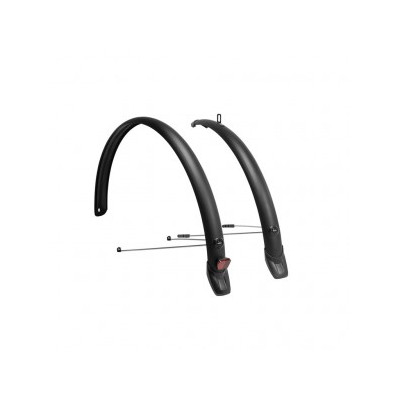 XLC Sada blatníku MG-F06 28" 51mm, mat.cerná