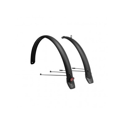 XLC Sada blatníku MG-F06 28" 58mm, mat.cerná