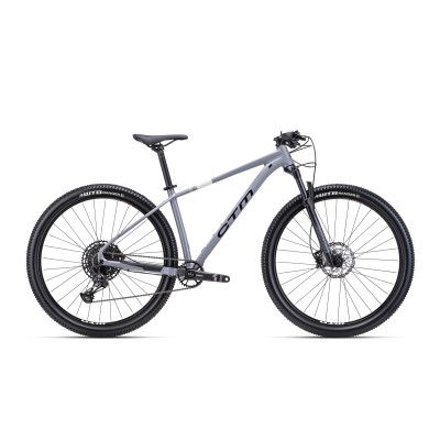 RASCAL 1.0 - lesklá sivá / matná čierna XL