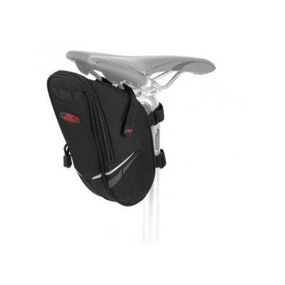 Taška pod sedlo Utha Active Serie cerná, 25x12x8cm, 1,5l, cca125g