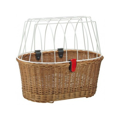 Brašna na psy Doggy Basket hnedá,45x52x36 cm,40l,1600g,klip na koš