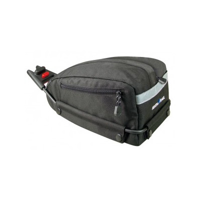 Taška pod sedlo KLICKfix Contour SF crn.,15x28x14cm,4l,450g, vc. adaptéru