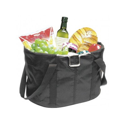 Brašna na ridítka Shopper crn.,38x29x25cm,24l,950g,bez adapt.