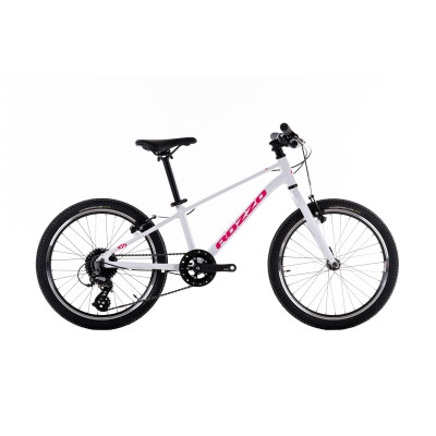 Kolo ROZZO 25 KID 20 bílá metalíza/ růžo