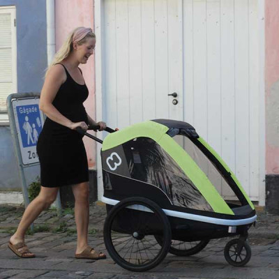 Hamax AVENIDA TWIN Suspension - Multifunkčný detský vozík-dvojmiestny