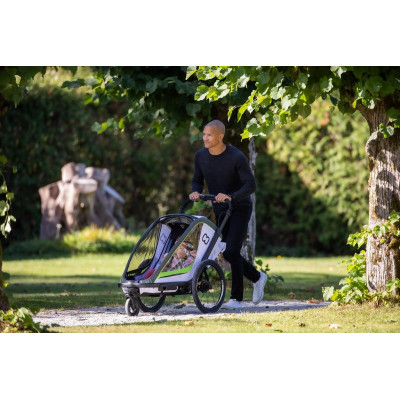 Hamax BREEZE ONE - Štýlový detský cyklo vozík pre jedno dieťa