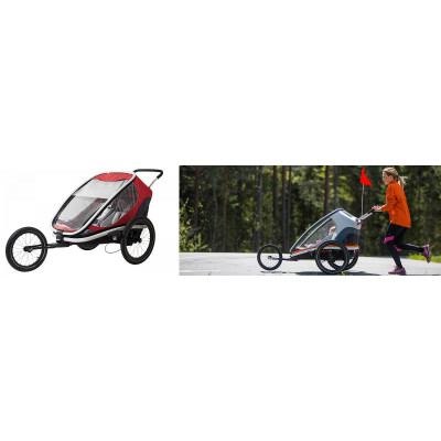 Hamax OUTBACK 1 - Multifunkčný detský vozík-dvojmiestny