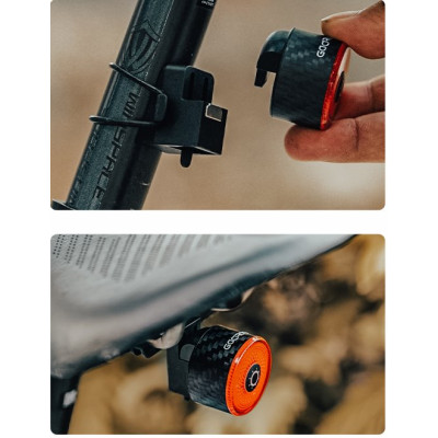 Svetlo Gaciron zadné LOOP 100 Carbon