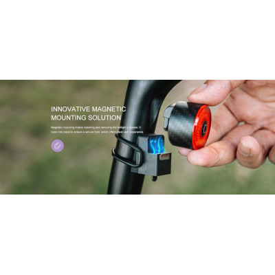 Svetlo Gaciron zadné LOOP 100 Carbon