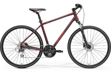 Merida CROSSWAY 20 matný burgund červený 2022