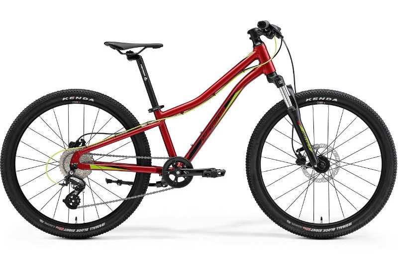 Merida MATTS J.24 UNI(11) tmavočervený(zelený/čierny) 24"  2022