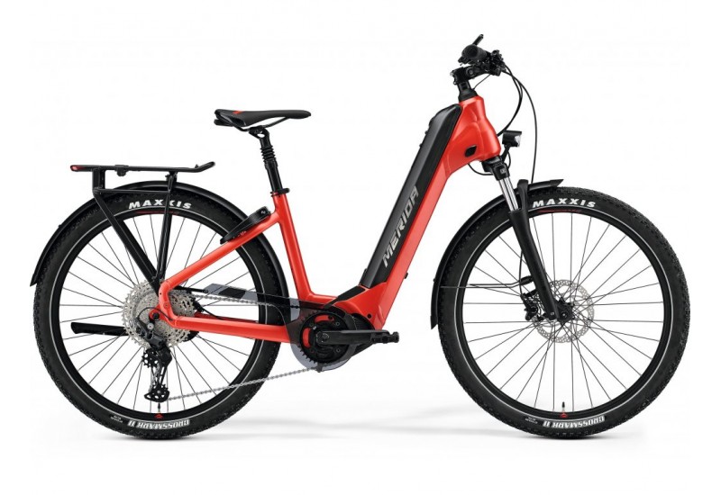  Merida trekkingový elektorbicykel eSPRESSO CC 600 EQ matný červený(čierny) 27,5" 2021