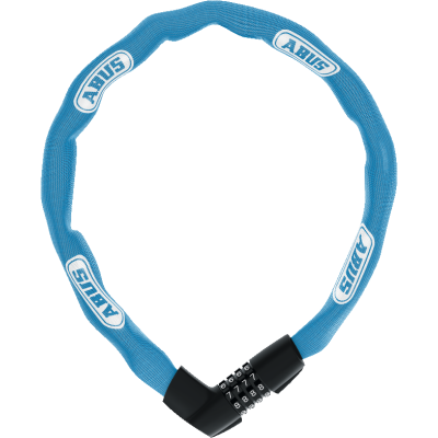 Tresor 1385/85 Aqua Kódový reťazový zámok na zabezpečenie bicykla