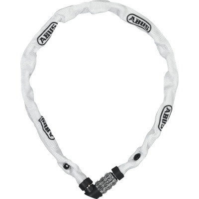 1200/60 Web White Kódový reťazový zámok na zabezpečenie bicykla