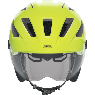 Pedelec 2.0 ACE signal yellow M Mestská prilba s integrovanými okuliarmi a pláštenkou