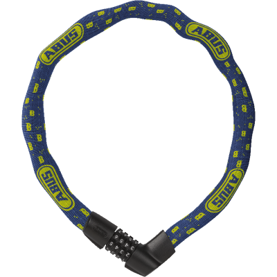 Tresor 1385/75 blue mask Kódový reťazový zámok na zabezpečenie bicykla