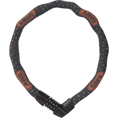 Tresor 1385/75 grey lightning Kódový reťazový zámok na zabezpečenie bicykla