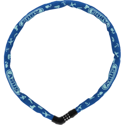 Steel-O-Chain 4804C/75 blue symbols Detský kódový zámok