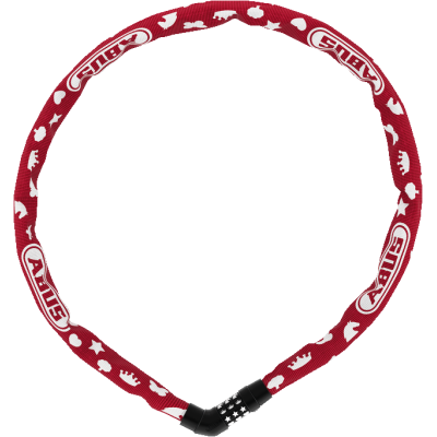 Steel-O-Chain 4804C/75 red symbols Detský kódový zámok
