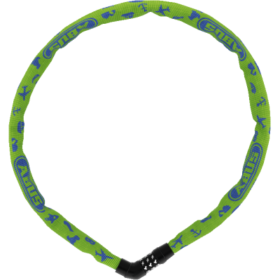 Steel-O-Chain 4804C/75 lime symbols Detský kódový zámok