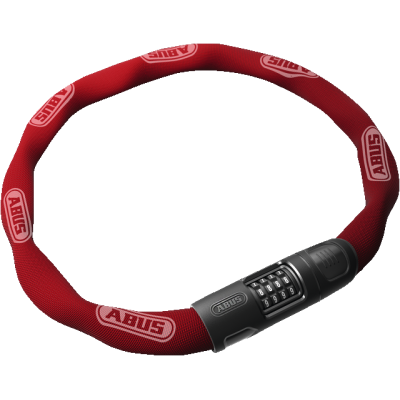 8808C/85 russet red Kódový reťazový zámok na zabezpečenie bicykla