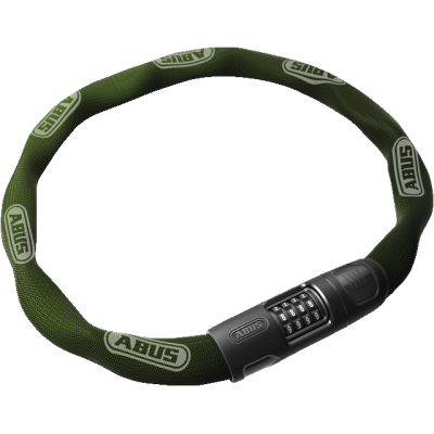 8808C/85 jade green Kódový reťazový zámok na zabezpečenie bicykla