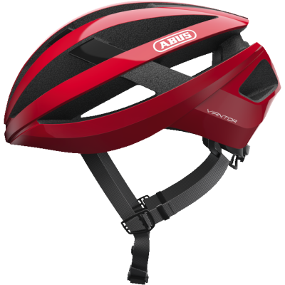 Viantor racing red M Veľmi kvalitná prilba s nízkou hmotnosťou