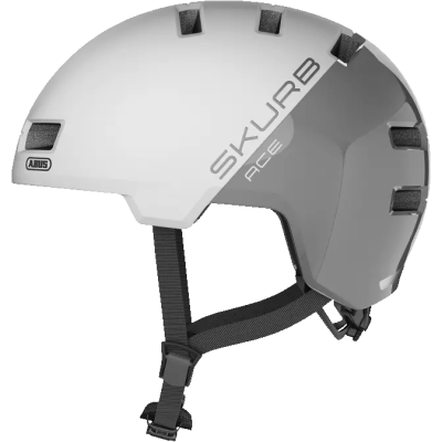 Skurb ACE silver white M Prilba nielen pre cyklistov