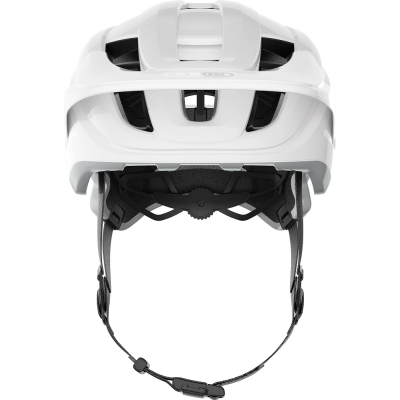 CliffHanger shiny white L Ľahká MTB prilba