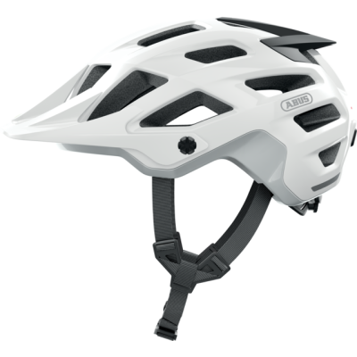 Moventor 2.0 shiny white M Ľahká, veľmi pohodlná pohodlná a perfektne odvetraná MTB prilba