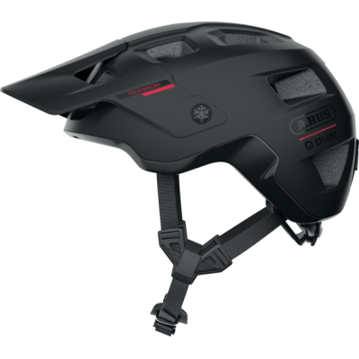 MoDrop Quin velvet black L Do-It-All trailová MTB prilba s Quin senzorom