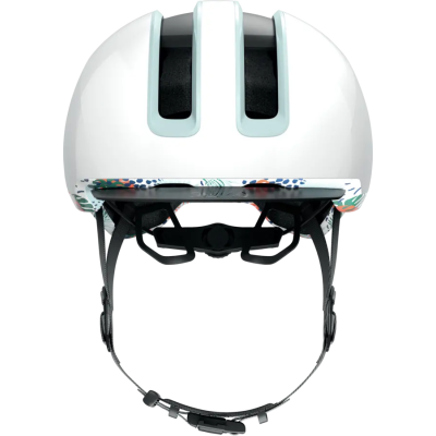 HUD-Y flower white M Štýlová prilba do mesta