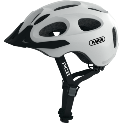 YOUN-I ACE pearl white S Dospelácka verzia obľúbenej detskej prilby