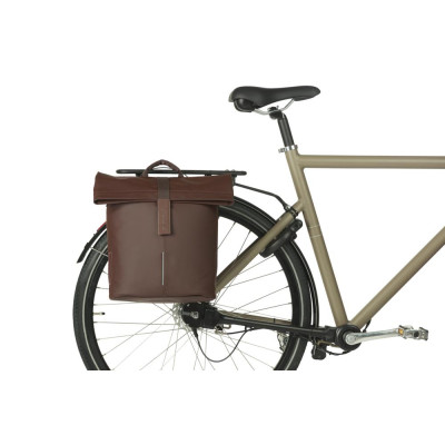 Basil CITY SHOPPER BAG - Štýlová taška na nosič s objemom do 16L a systémom MIK studs