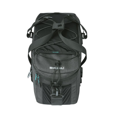 Basil DISCOVERY 365D M MIK - Športová kapsa na zadný nosič bicykla s obsahom 9L a systémom MIK