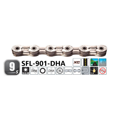 Reťaz Yaban SFL901-DHA 116L QL9