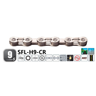 Reťaz Yaban SFL-H9-CR 116L QL9