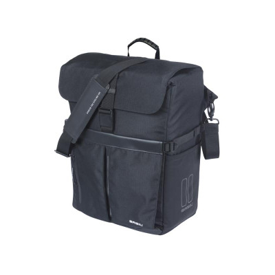 Basil MOVE MIK hook - Bočná taška na zadný nosič bicykla s MIK hook systémom a kapacitou 15L