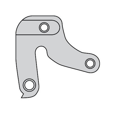 Držiak prehadzovača 027  DH-020 R