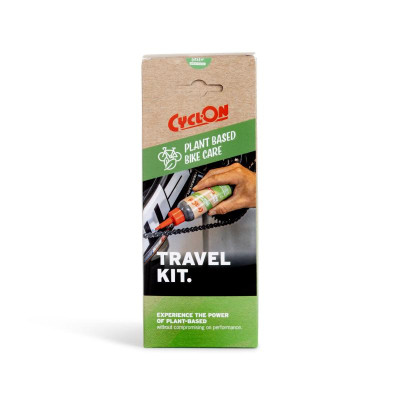 CyclOn Bike Care PLANT-BASED TRAVEl KIT - cestovná sada na čistenie a mazanie bicykla